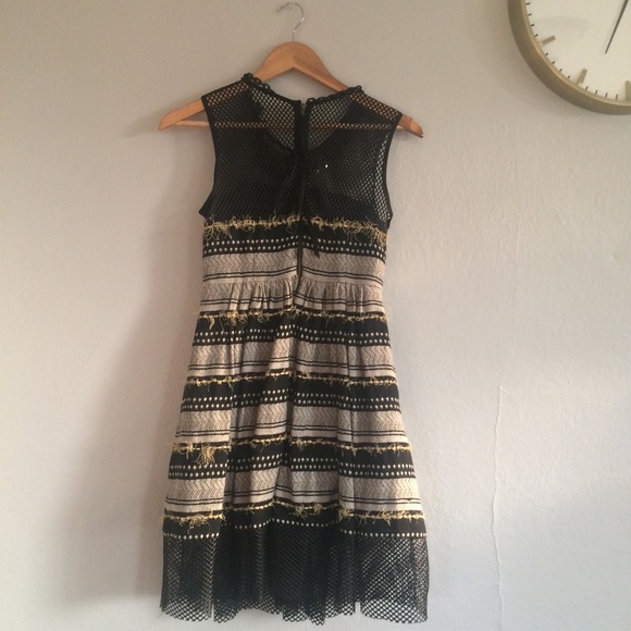 🎉3x HP🎉 Anthro striped Tracy Reese dress - Picture 6 of 8